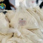 الطحين شريان الصمود.. "عطايا" توزّع الطحين على الأسر النازحة شمال غزة