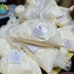 توزيع "الذهب المفقود".. الطحين شريان الحياة في وجه الإبادة