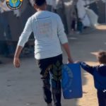 "سقياك أجر لكل كبد رطبة".. عطايا تروي الظمأ في ميادين النزوح